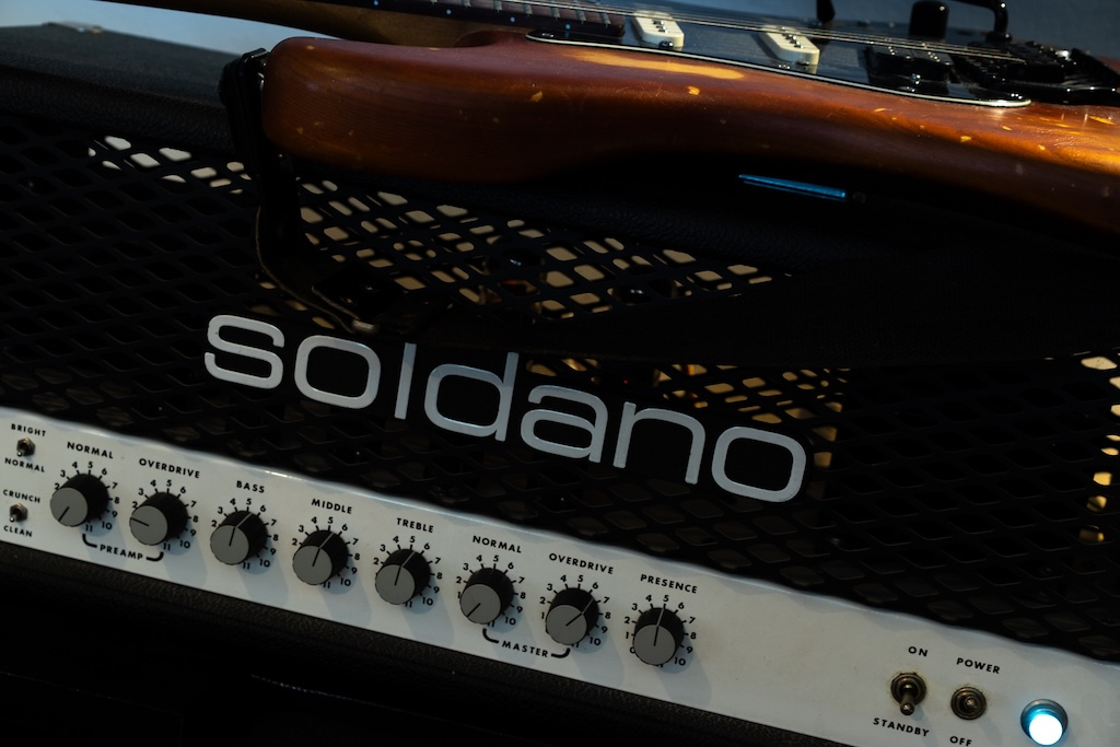 Torben Lysholm bruger en modificeret Soldano SLO-100.